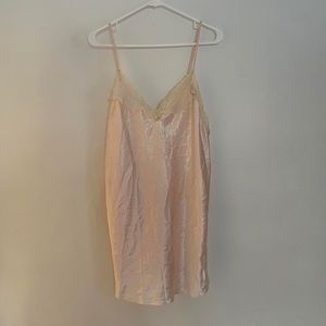 Vintage light pink babydoll dress